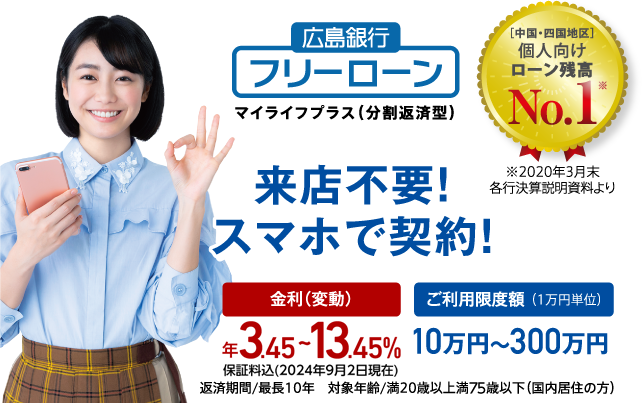広島銀行フリーローン 広島銀行フリーローン